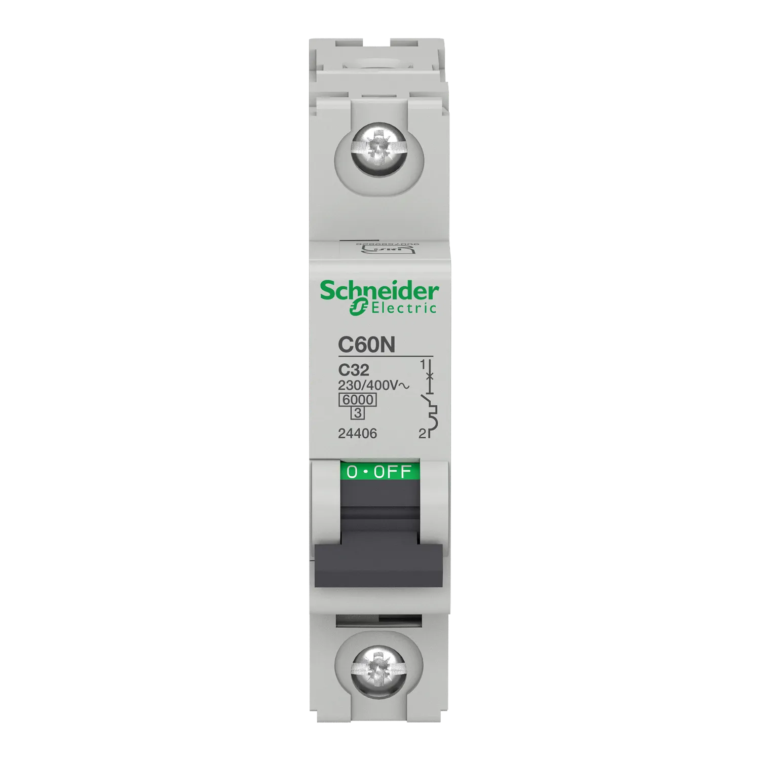 کلید مینیاتوری تک فاز 32A اشنایدرالکتریک تیپ C60N - Multi9